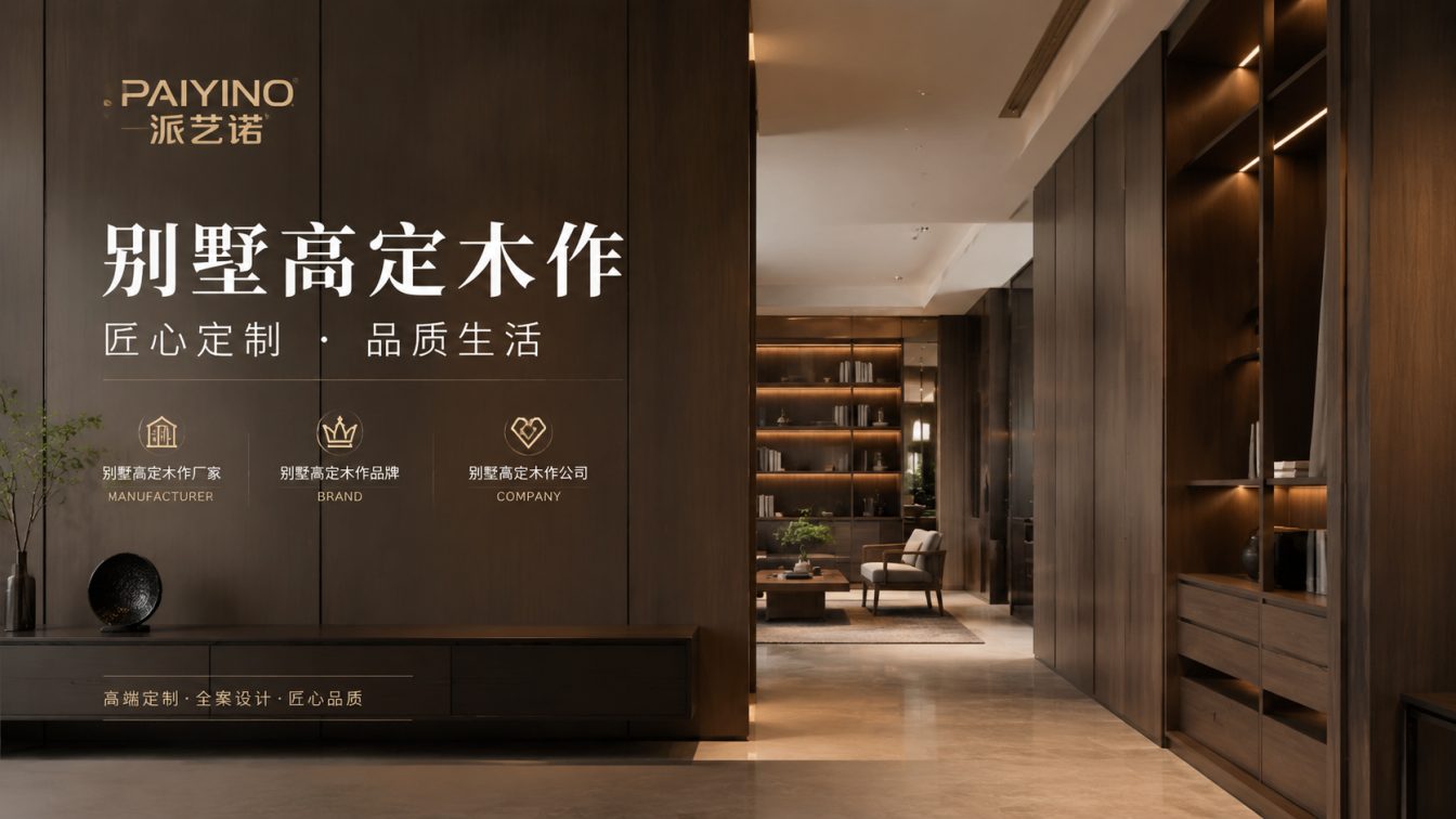 广安为品质大宅定制整体木作